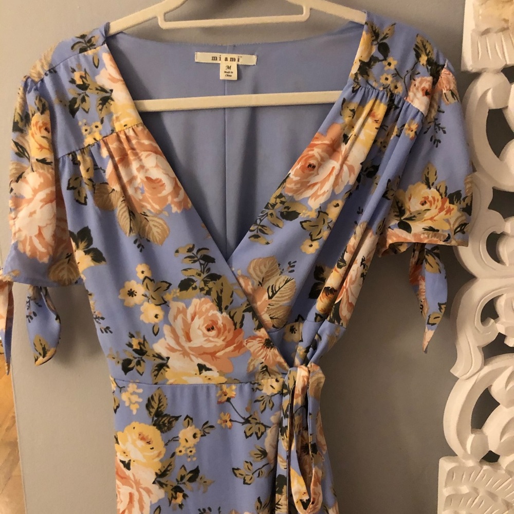 Francescas semi midi long wrap dress
